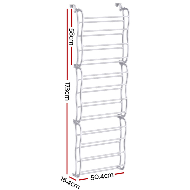 Artiss Shoe Rack Hanging Over Door Organiser 24 Pairs Eric 2