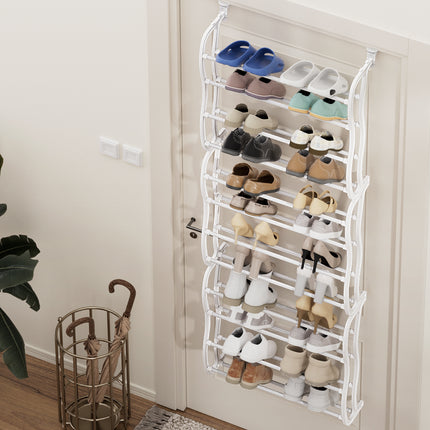 Artiss Shoe Rack Hanging Over Door Organiser 24 Pairs Eric 5