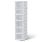 Artiss Foldable Shoe Rack Organizer 6 Tier Storage Shelf Hallway