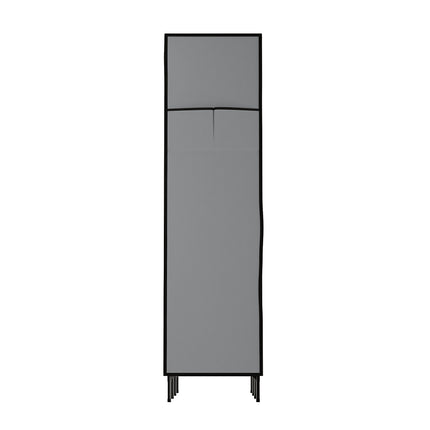 Artiss Large Portable Clothes Closet Wardrobe with Shelf Grey 4