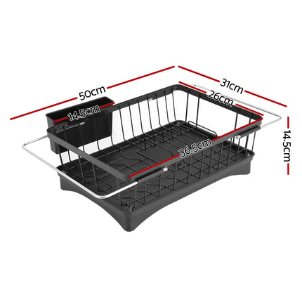 Cefito Dish Drying Rack for Kitchen Storage Organisation Kitchen Sink Organiser Dish Drainer 2