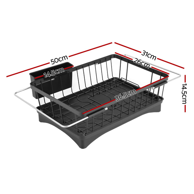 Cefito Dish Drying Rack for Kitchen Storage Organisation Kitchen Sink Organiser Dish Drainer 2