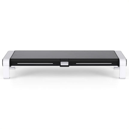 Artiss RGB Monitor Stand with USB Hub Desk Organiser Charging Stand Computer Stand Black 3