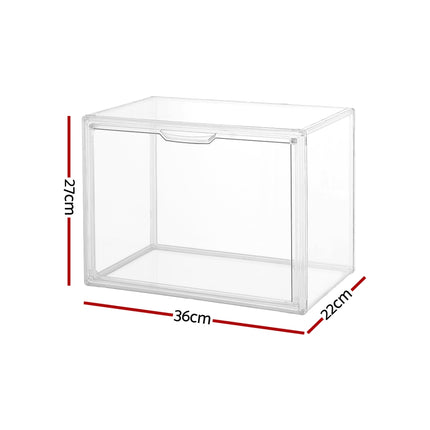 Artiss Clear Acrylic Display Case Dustproof Protection Box For Toys 27CM 3