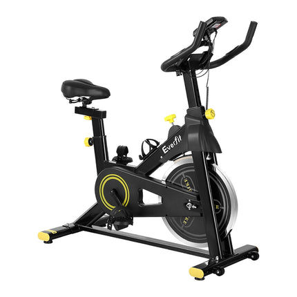 Everfit Spin Bike Exercise Bike Cardio Gym Bluetooth APP Connectable 7
