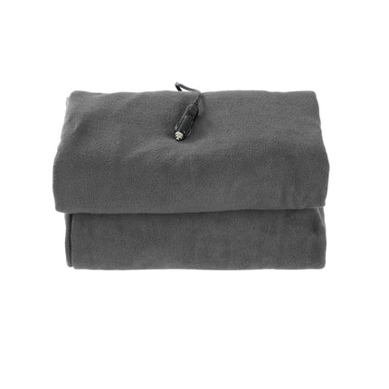 Giselle Electric Heated Blanket Car Throw Rug Grey 4