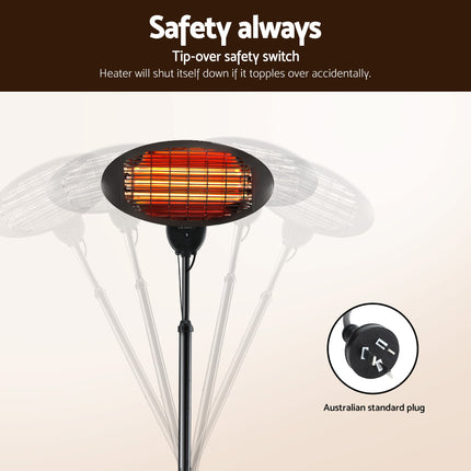 Devanti Electric Patio Heater 2000W 9
