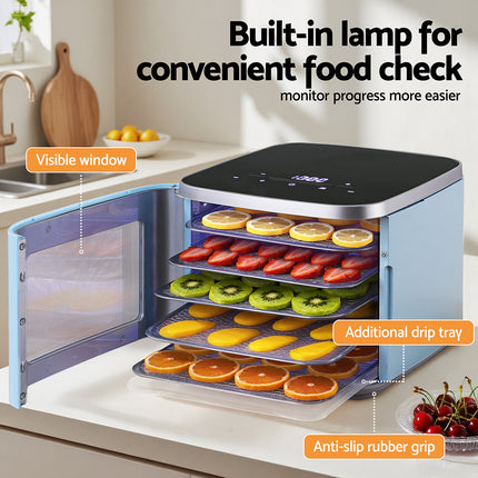 Devanti 5 Trays Food Dehydrator Mini Fruit Dryer 500W 5