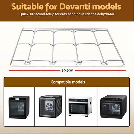 Devanti 304 Stainless Steel Hanging Rack Accessory for Food Dehydrator 6