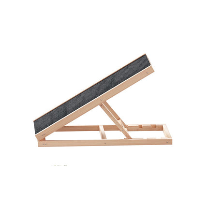 i.Pet Dog Ramp 70cm Adjustable Height Wooden Steps Stairs For Bed Sofa Car Foldable 3