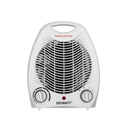 Devanti Electric Fan Heater 2000W 3