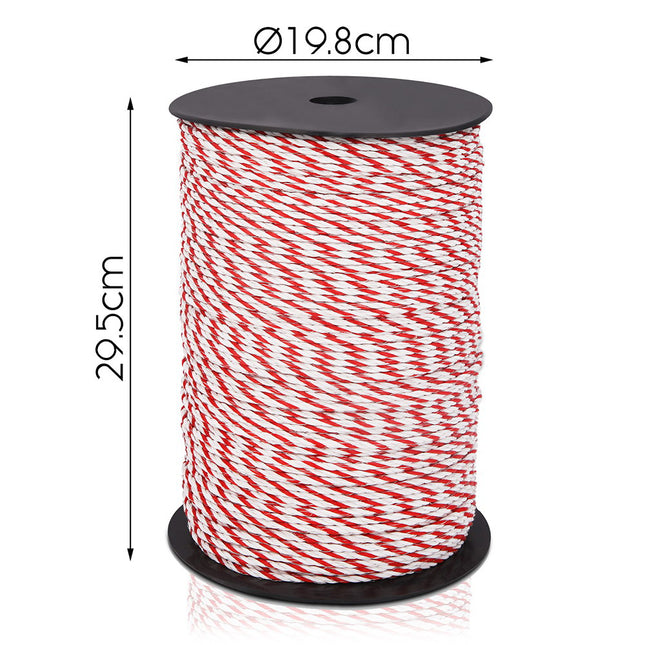 Giantz Electric Fence Poly Rope 500M 2