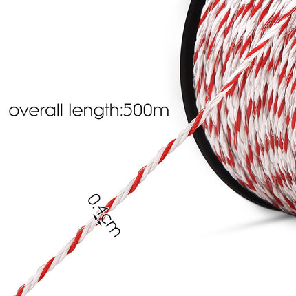Giantz Electric Fence Poly Rope 500M 6