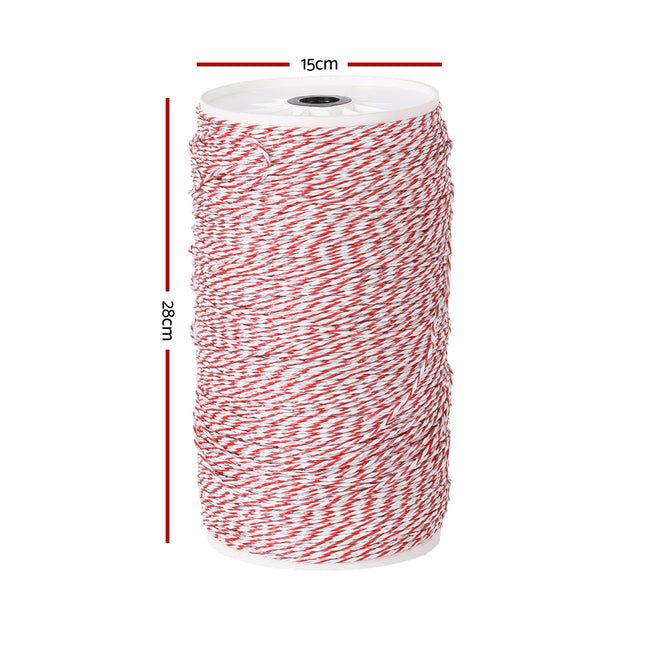 Giantz Electric Fence Poly Wire 1000M 2
