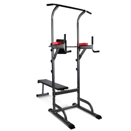 Everfit Weight Bench Chin Up Bar Bench Press Home Gym 380kg Capacity 8