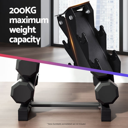 Everfit Dumbbells Rack 6 Tier Dumbbell Stand Home Gym Storage 200kg Capacity 5