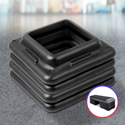 Everfit 4X Aerobic Step Riser Exercise Stepper Block Gym Home Fitness 7