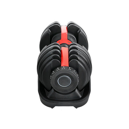 Everfit 24kg Dumbbells Adjustable Dumbbell Weight Plates Home Gym 4