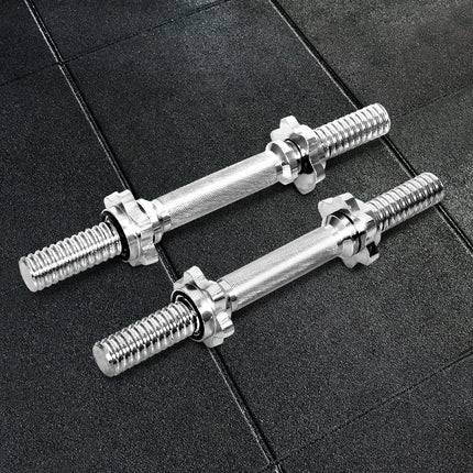 Everfit 45cm Dumbbell Bar Gym Home Exercise 150kg Capacity 8