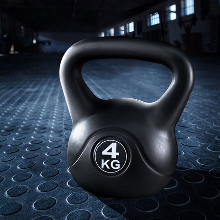 Everfit 4kg Kettlebell Set Weight Lifting Bench Dumbbells Kettle Bell Gym Home 7