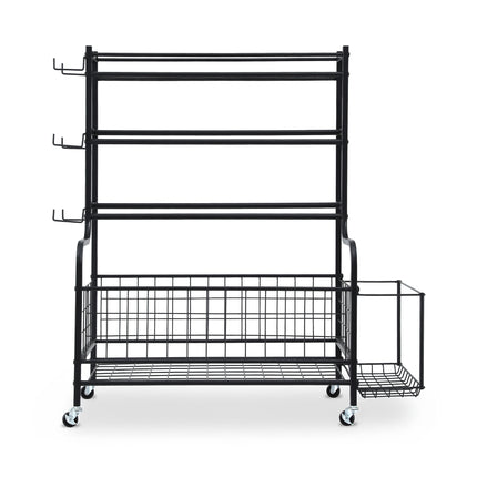 Everfit Dumbbell Rack Weight Rack for Dumbbells Home Gym Storage Black 3