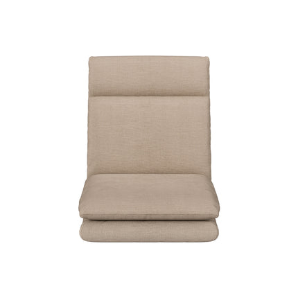 Artiss Floor Chair Sofa 1 Seater Linen Beige 3