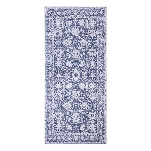 Artiss Hallway Runner Rug 80x180cm Soft Velvet Washable Modern Kitchen Mat 2