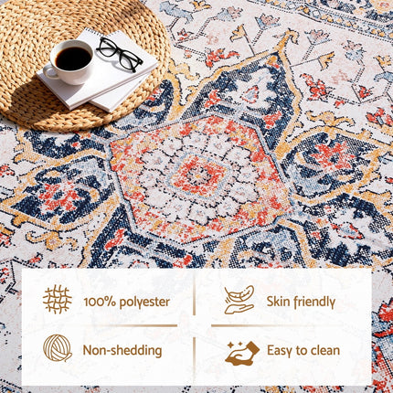 Artiss Floor Rug 240x340cm Large Washable Carpet 6