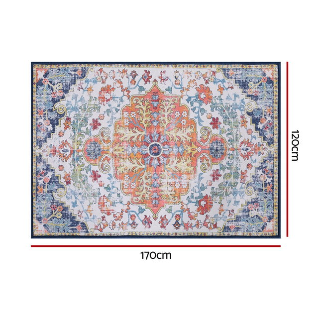 Artiss Floor Rug 120X170cm Large Washable Geometric Area Rug Modern Carpet Mat 2