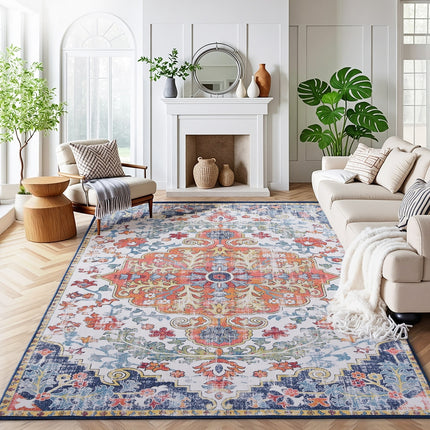 Artiss Floor Rug 240X340cm Large Washable Geometric Area Rug Modern Carpet Mat 7