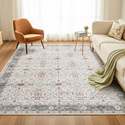 Artiss Washable Floor Rug 200x290cm Large Area Rug Modern Living Room Carpet 7
