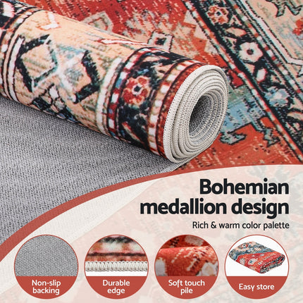 Artiss Floor Rug 240X340cm Large Washable Area Rug Modern Living Room Carpet Mat 4
