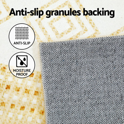 Artiss Rug 200x290cm Area Rug Washable Mat Large Carpet Soft Short Pile Ella 6
