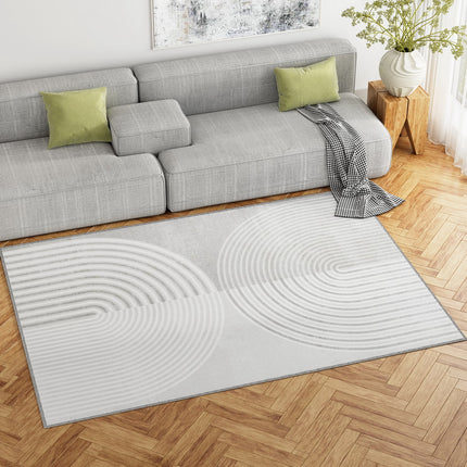 Artiss Rug 160x230cm Area Rug Washable Mat Large Carpet Faux Rabbit Fur Cyril 5