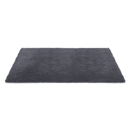 Artiss Floor Rug 160x230cm Plush Area Shaggy Rug Living Room Bedroom Carpet Grey 3