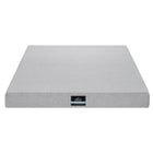 Giselle Bedding Cool Gel Memory Foam Mattress Charcoal 7-Zone Washable Bamboo Cover 15cm King