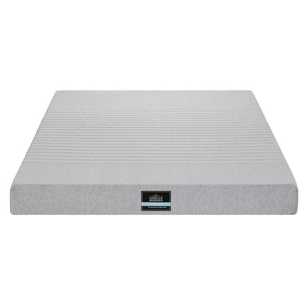 Giselle Bedding Cool Gel Memory Foam Mattress Charcoal 7-Zone Washable Bamboo Cover 15cm Queen 2