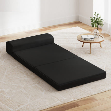 Giselle Bedding Foldable Mattress Folding Foam Bed Mat Black 8