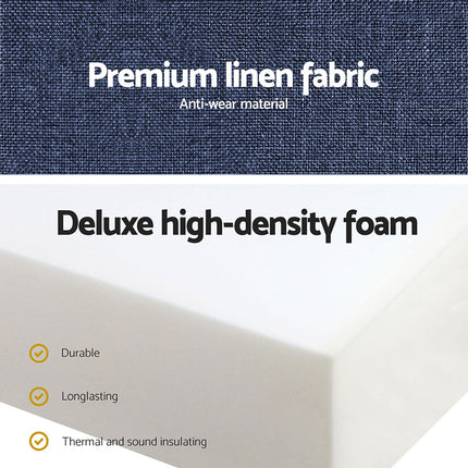 Giselle Bedding Foldable Mattress Folding Foam Single Blue 6