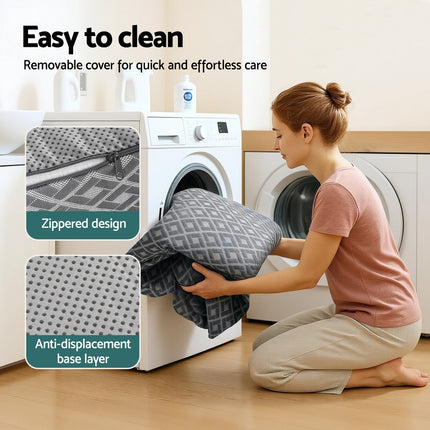 Giselle Foldable Mattress Folding Sofa Bed Trifold Memory Foam Camping Cushion Mat 10