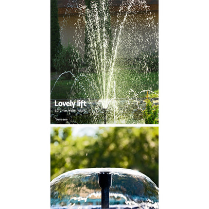 Gardeon Solar Pond Pump Submersible Water Fountain Kit 6.6FT 5