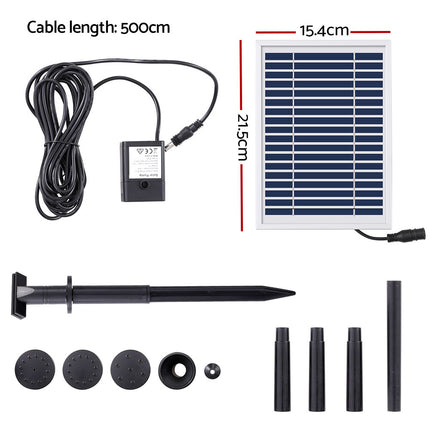 Gardeon Solar Pond Pump Submersible Water Fountain Kit 4.4FT 2