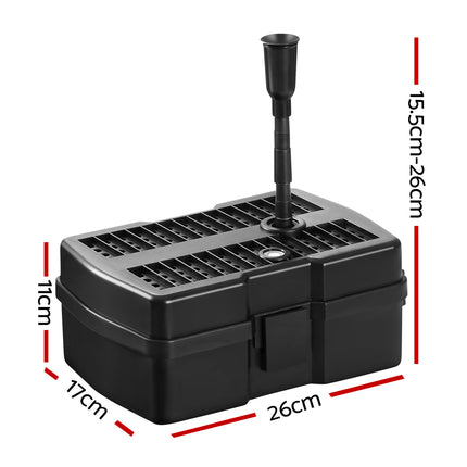 Gardeon Solar Pond Pump with Filter Box 4.6FT 3