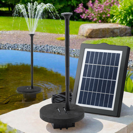 Gardeon Solar Pond Pump Water Fountain Submersible Floating Bird Bath 190L/H 6