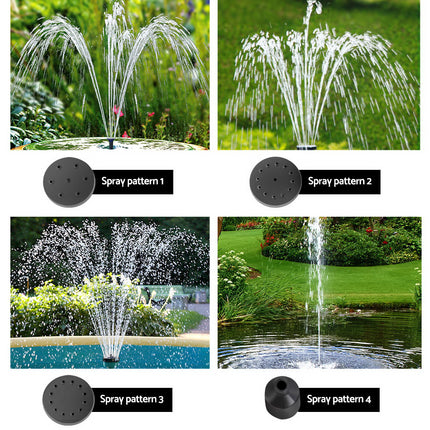 Gardeon Solar Pond Pump Submersible Water Fountain Kit 4FT 6