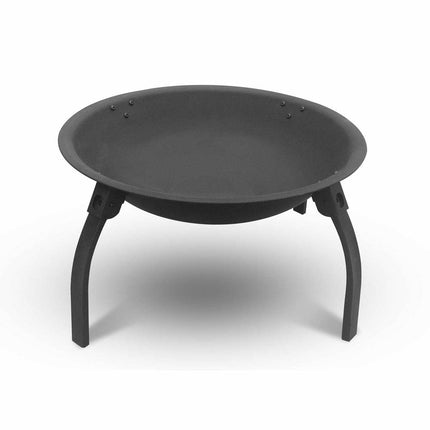 Fire Pit BBQ Charcoal Smoker Portable Outdoor Camping Pits Patio Fireplace 22" 3