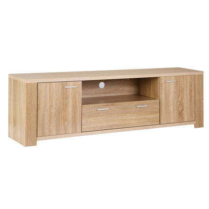 Artiss 180cm TV Unit Entertainment Unit Storage Drawer Cabinet Pine 9