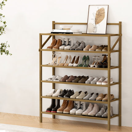 Artiss Shoe Rack 6-tier 18 Pairs Foldable 6