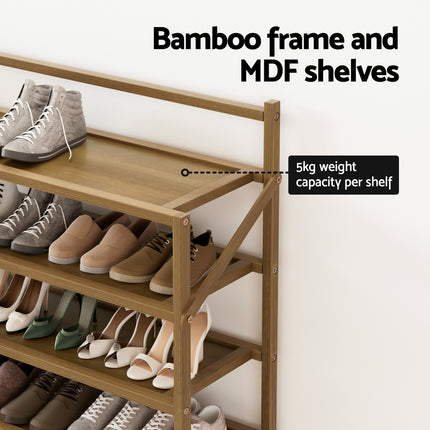 Artiss Shoe Rack 6-tier 18 Pairs Foldable 7
