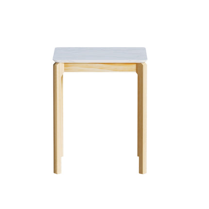 Artiss Coffee Table Marble Effect Square 3